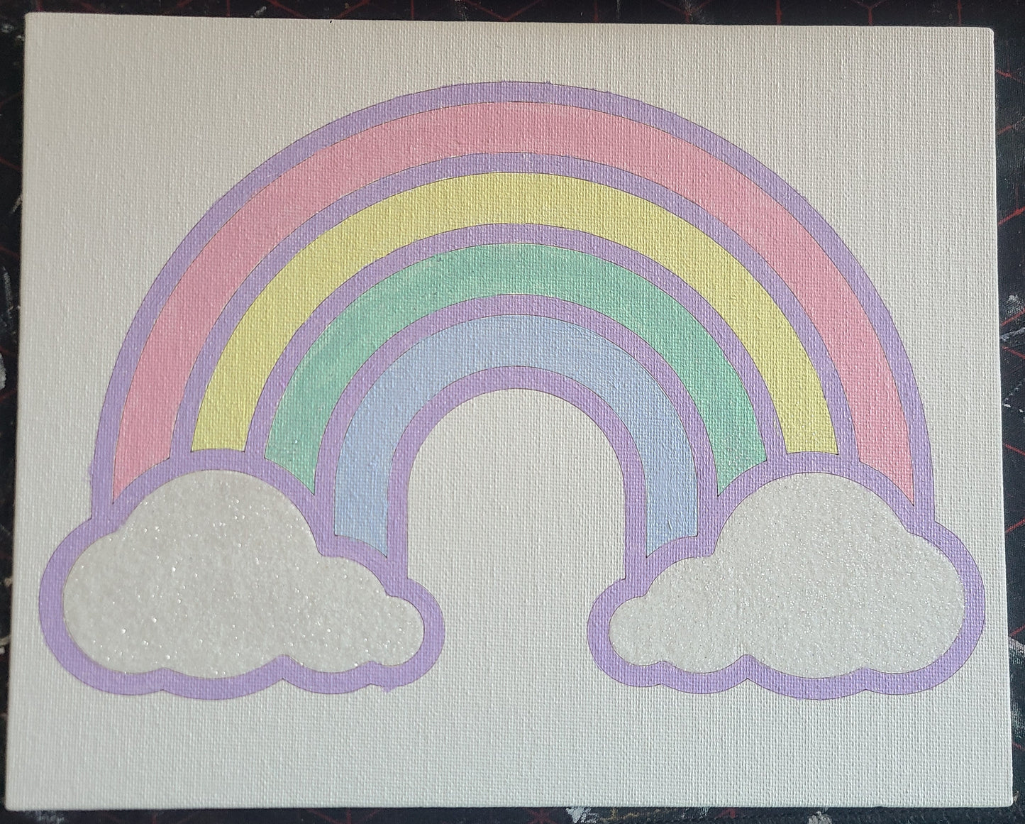 Pastel Rainbow Art