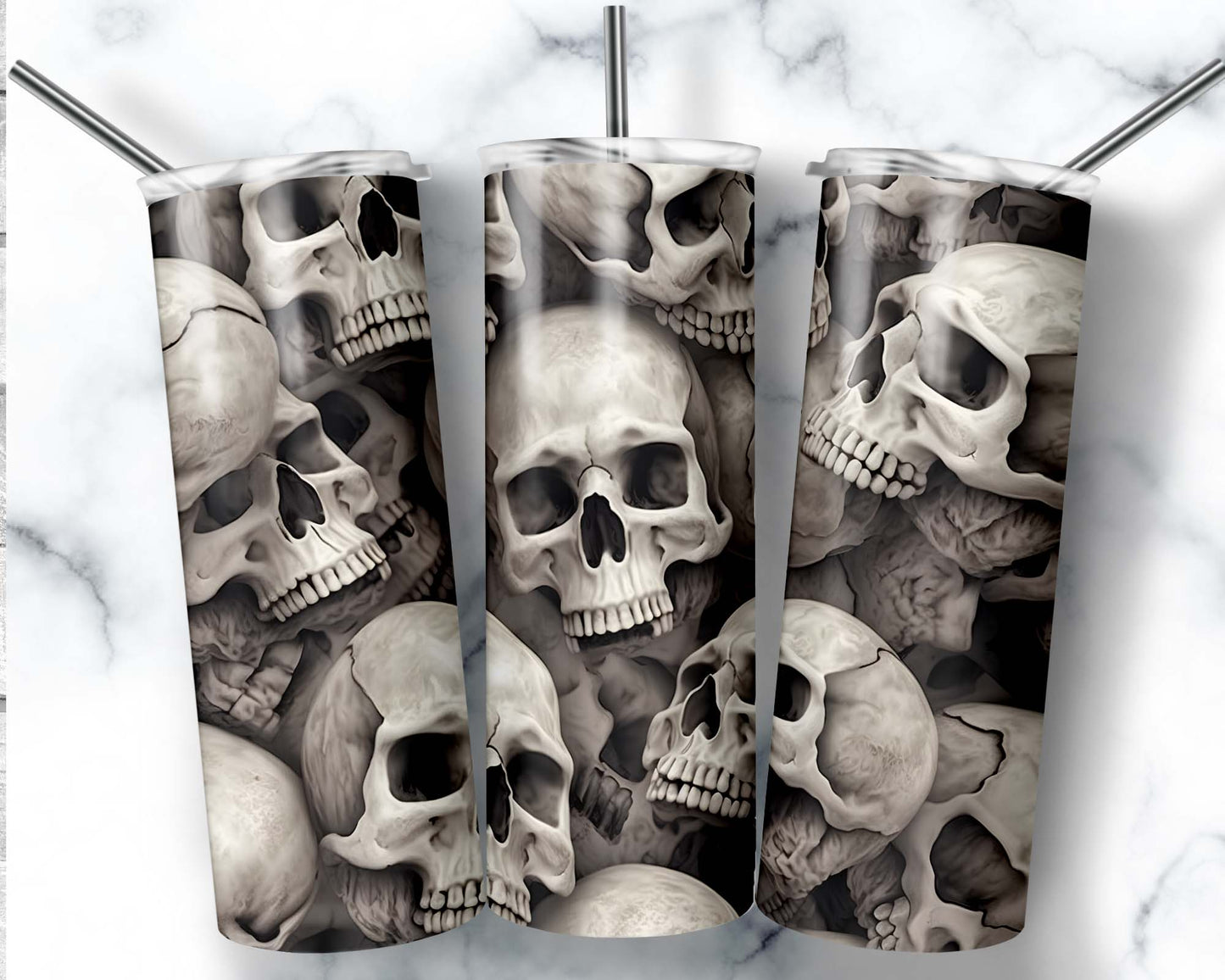 Skulls 20 oz. Skinny Tumbler