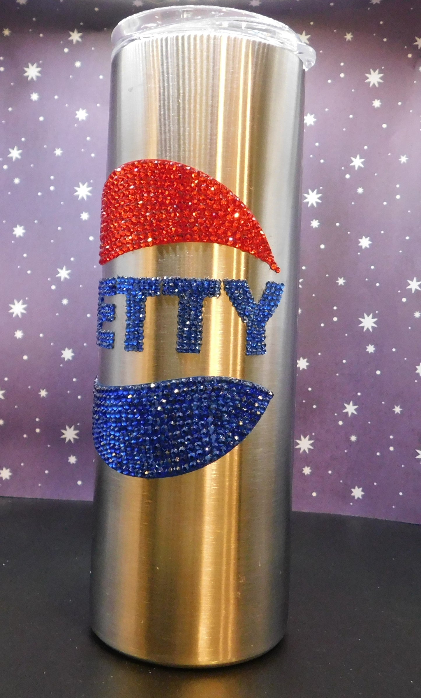 Petty Rhinestone 20 oz. Skinny Tumbler
