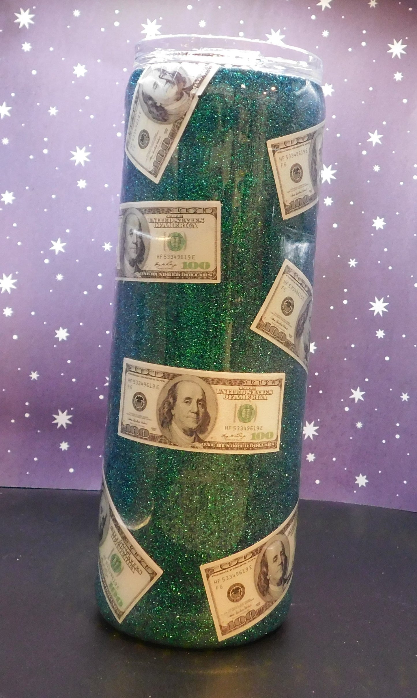 All About the Benjamins 20 oz. Skinny Tumbler