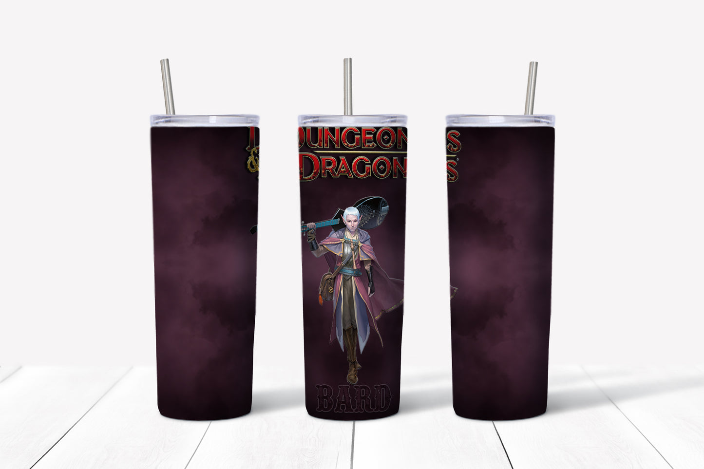 D&D - Bard 20 oz. Skinny Tumbler