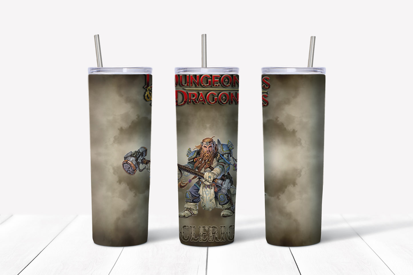 D&D - Cleric 20 oz. Skinny Tumbler