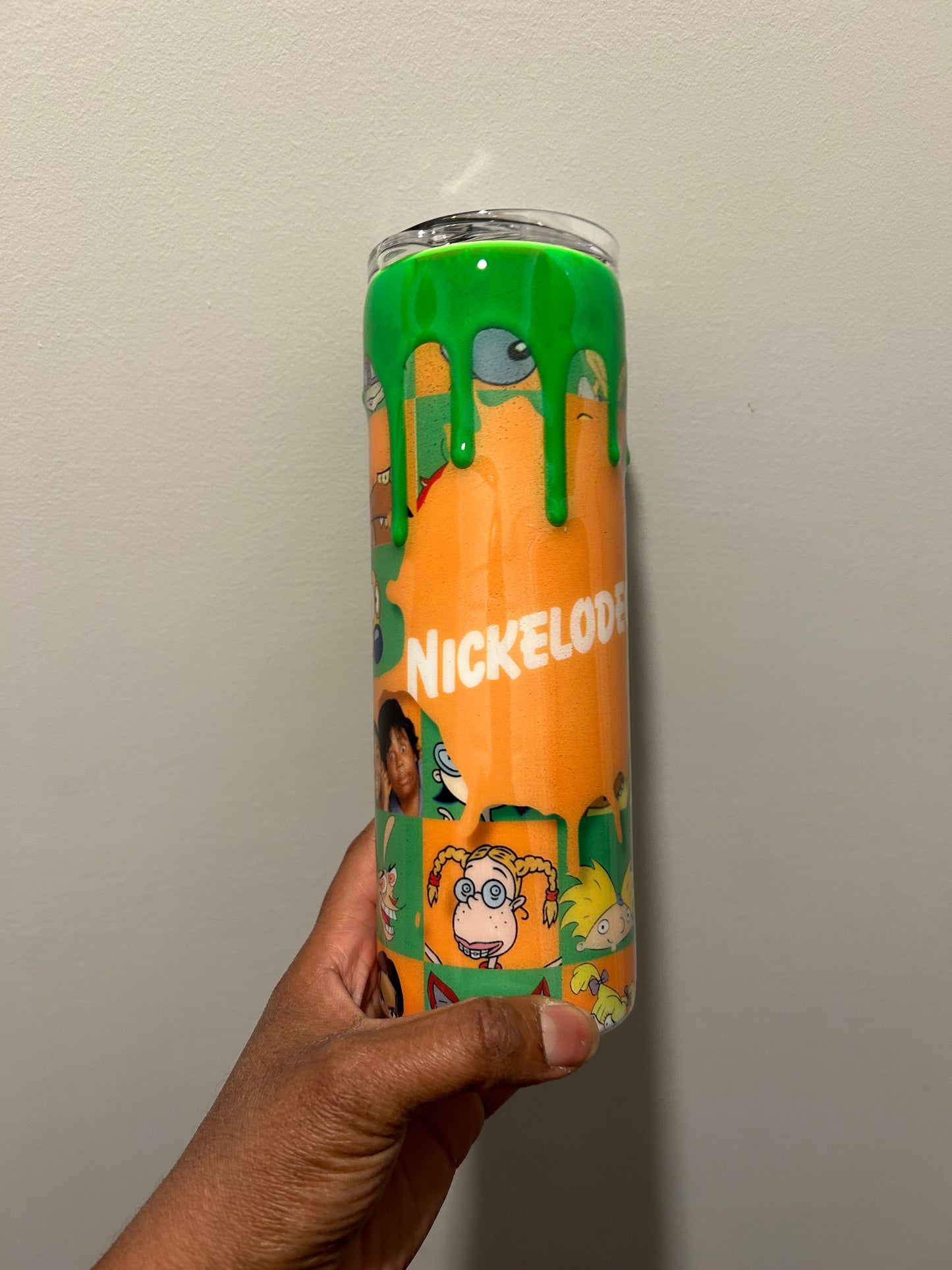 Nickelodeon Slime Drip 20 oz. Skinny Tumbler