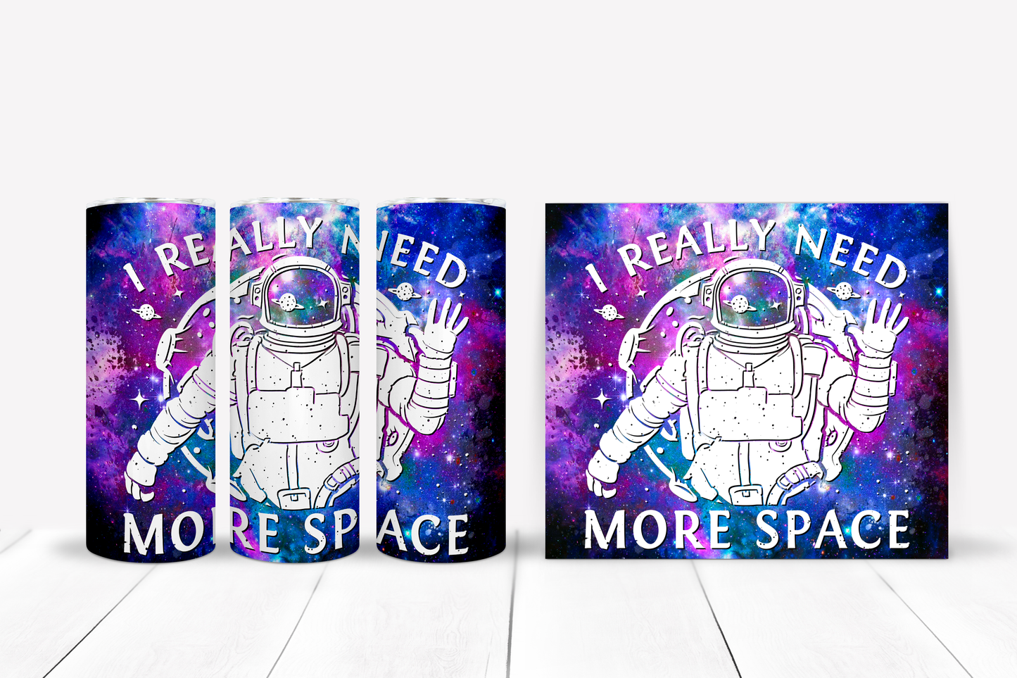 Need More Space 20 oz. Skinny Tumbler