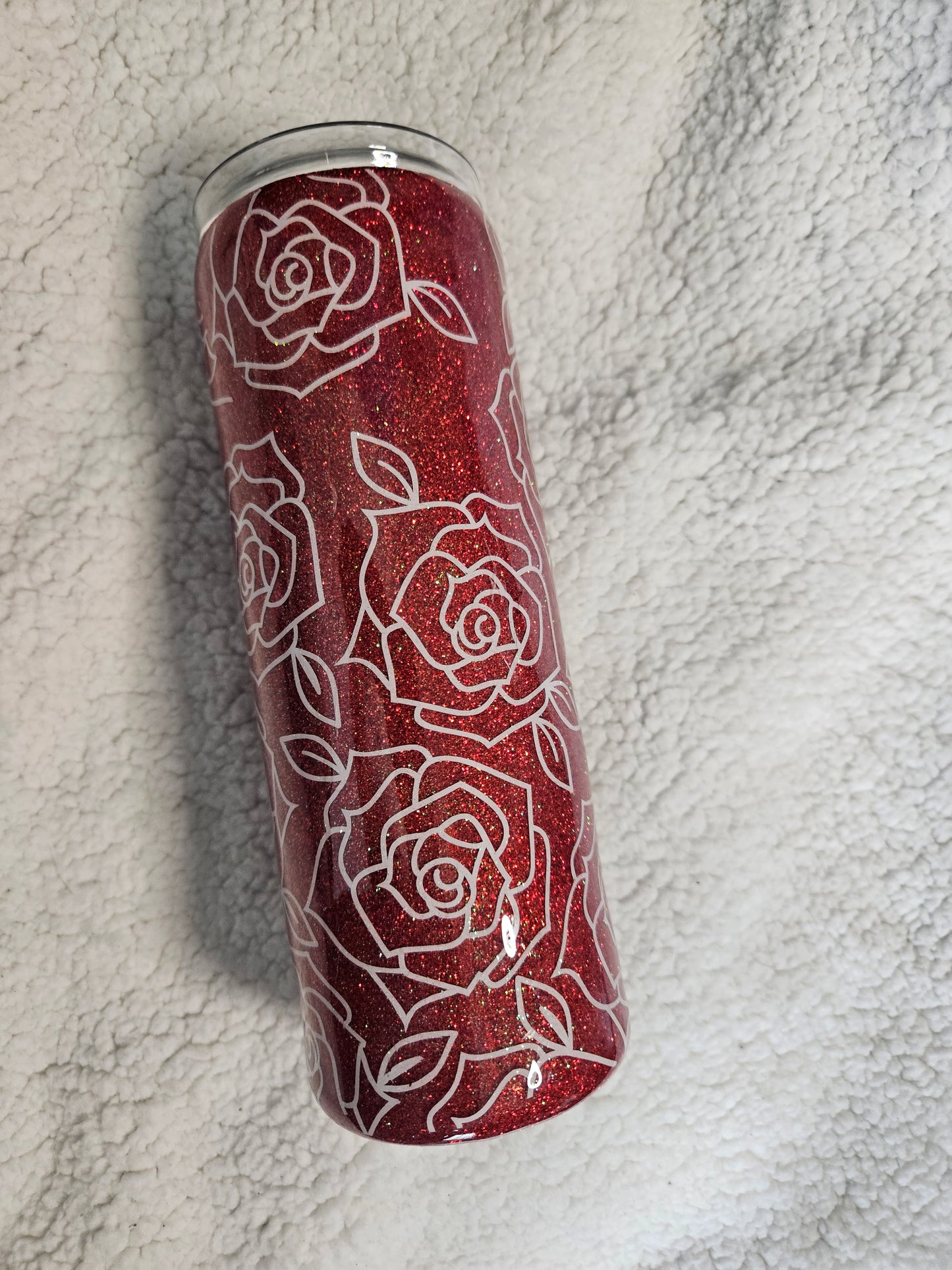 Glittered Roses