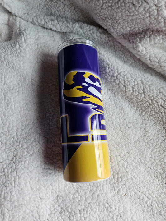 LSU Tigers 20 oz. Skinny Tumbler