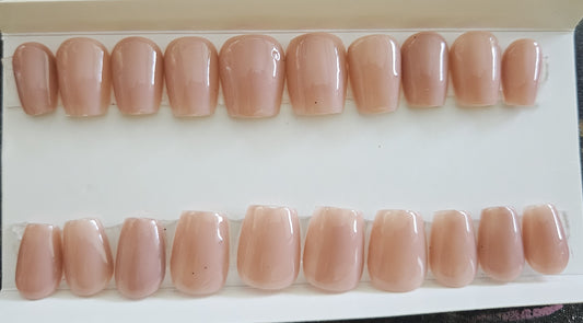 Latin Lover Short Coffin Press-On Nail Set