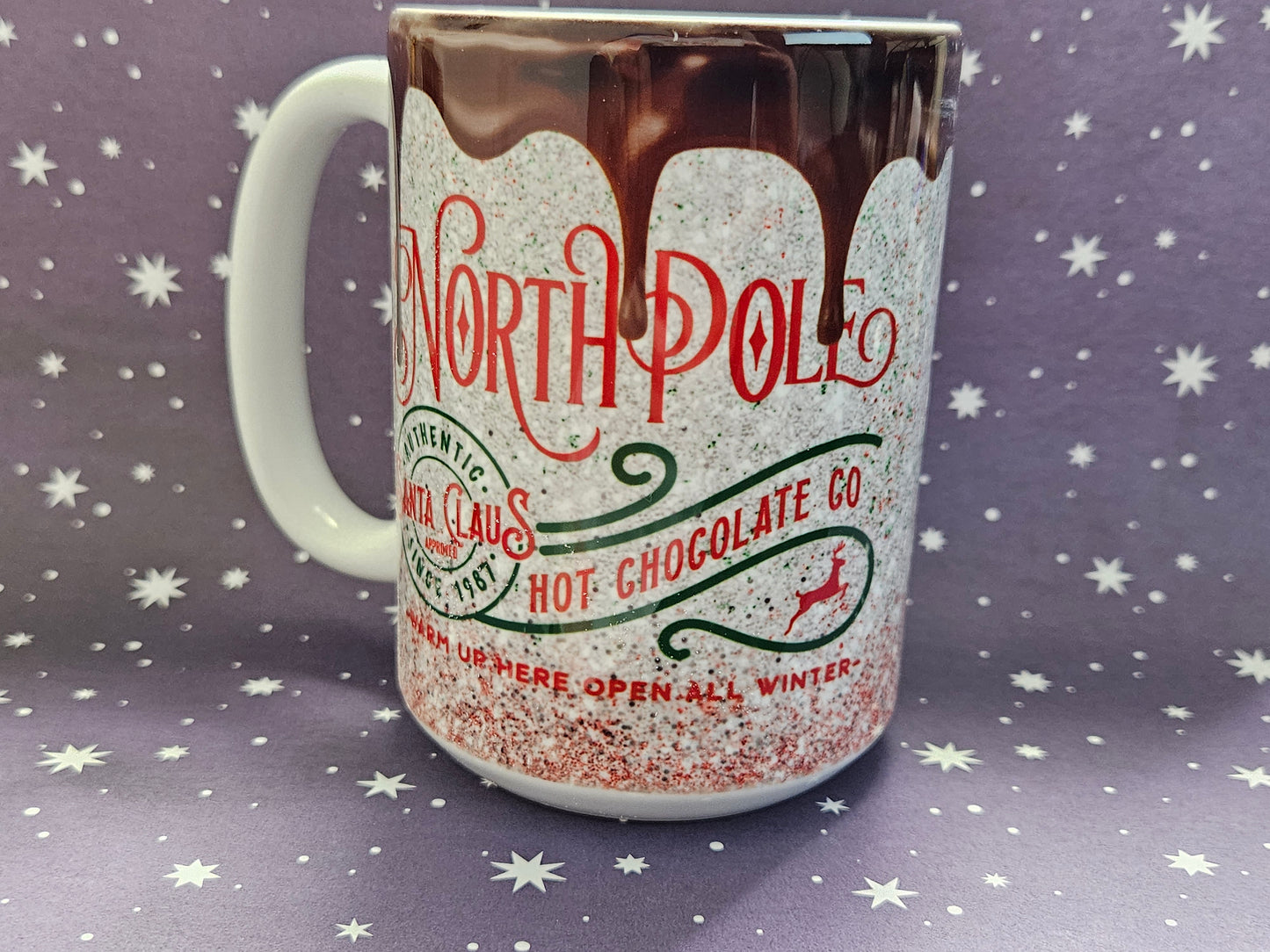 15 oz. Ceramic Cozy North Pole Coffee Mug