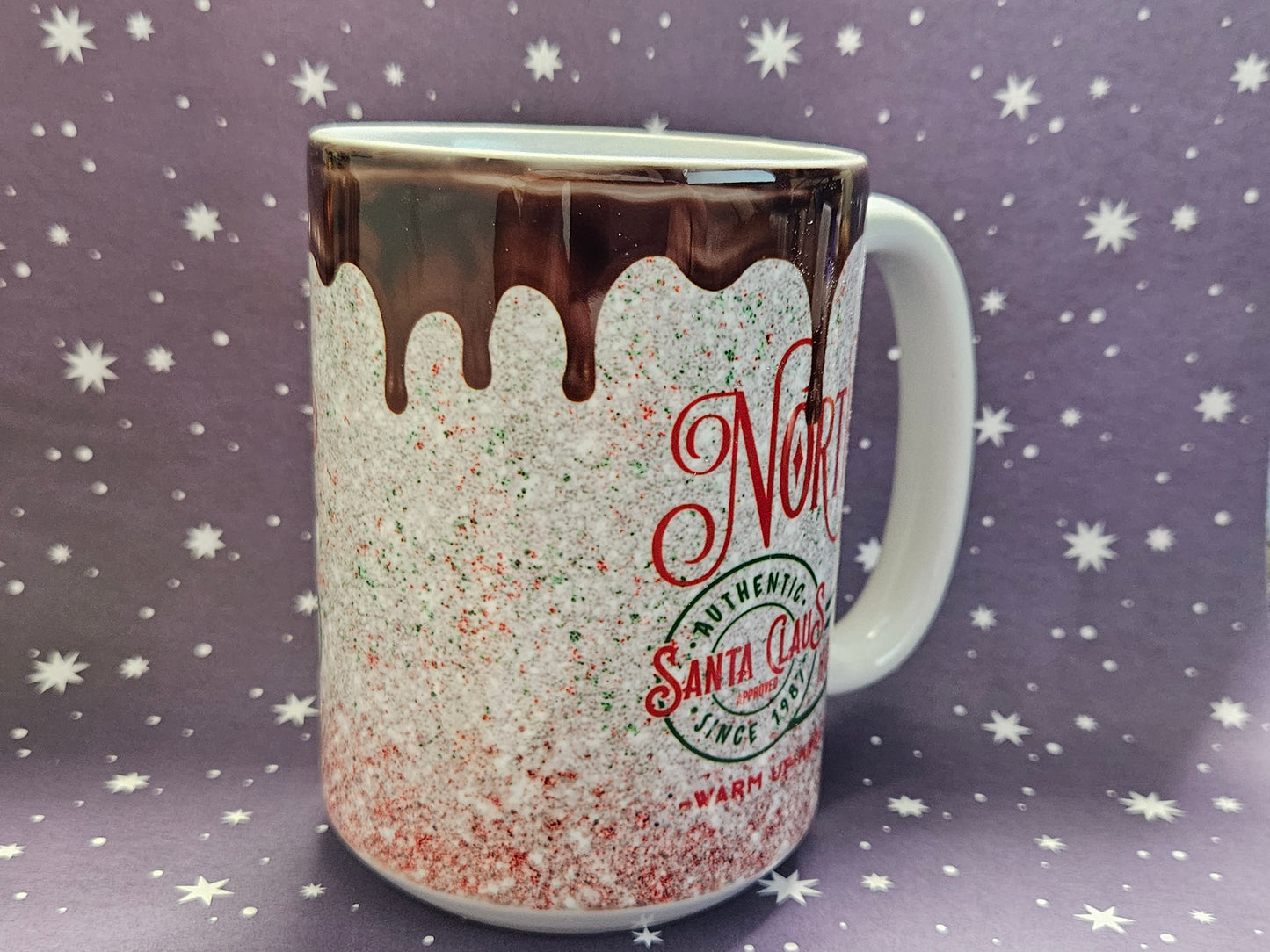 15 oz. Ceramic Cozy North Pole Coffee Mug
