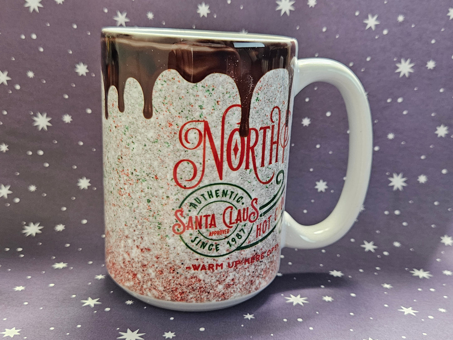 15 oz. Ceramic Cozy North Pole Coffee Mug