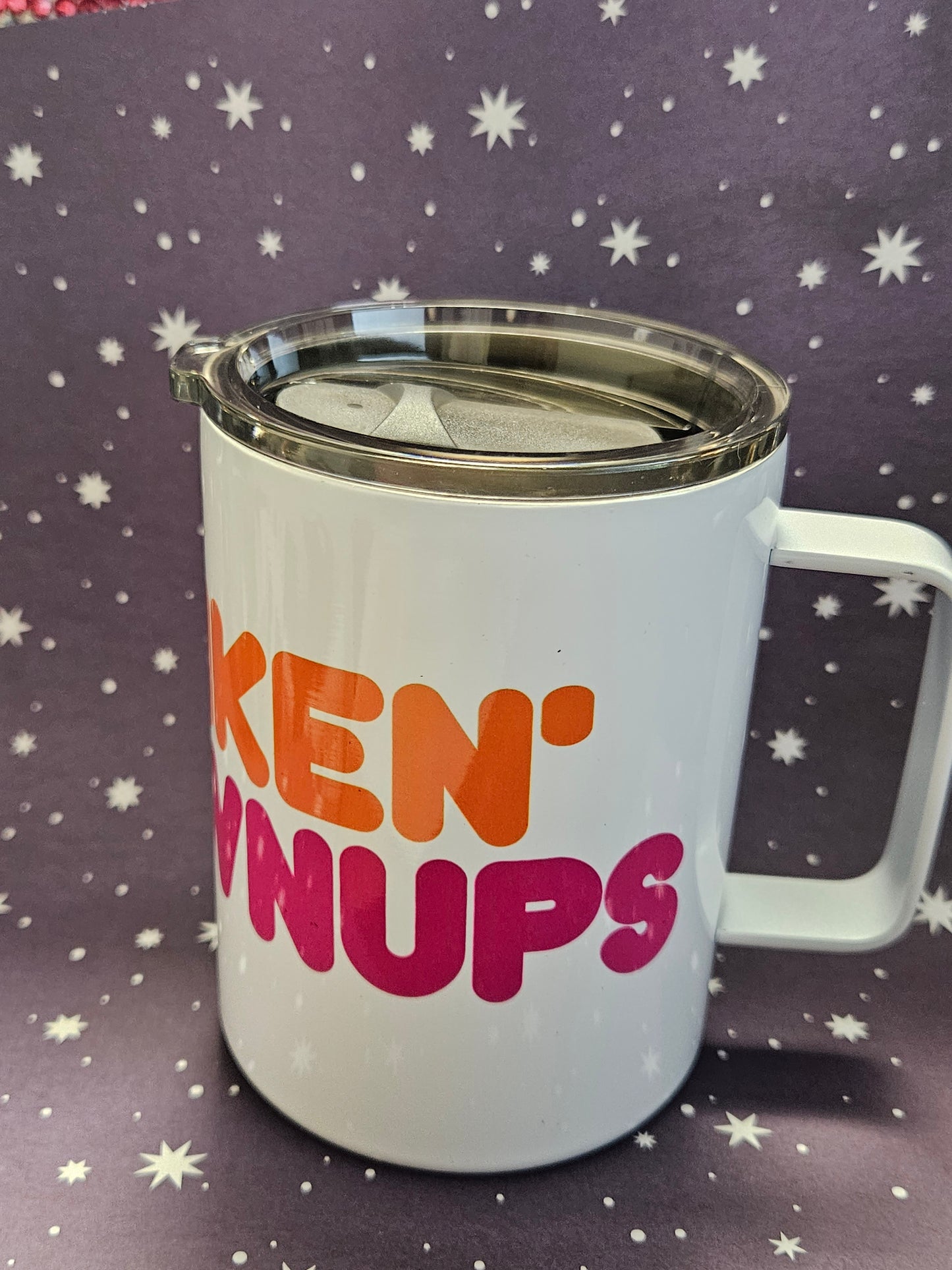 Drunken Grownups 10 oz. Coffee Mug w/Lid