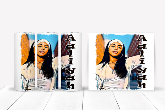 Aaliyah Up 20 oz. Skinny Tumbler