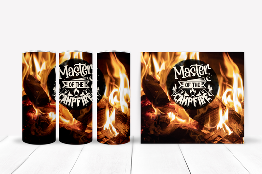 Master of Campfire 20 oz. Skinny Tumbler