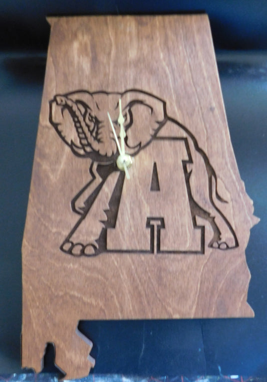 Roll Tide Wall Clock