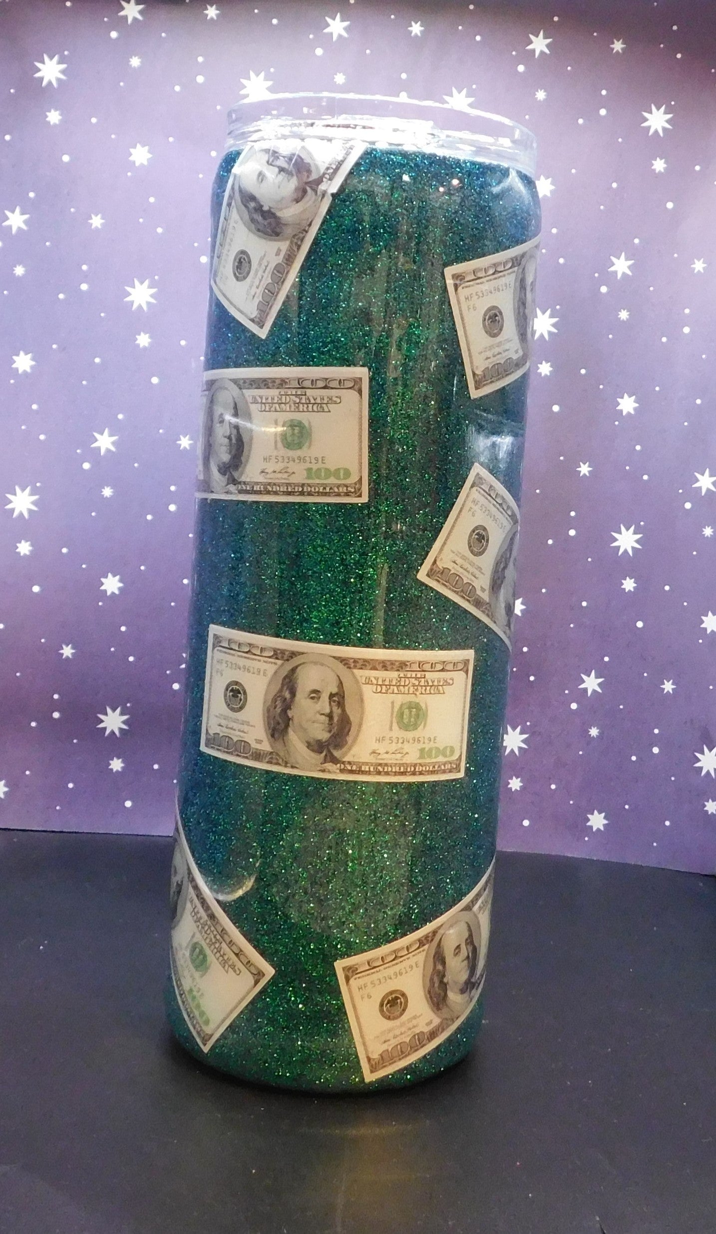 All About the Benjamins 20 oz. Skinny Tumbler