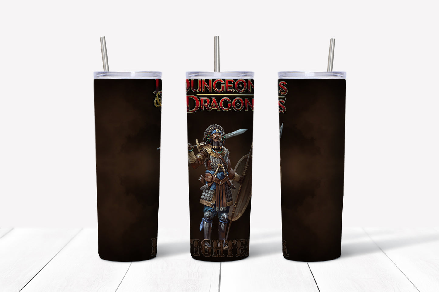 D&D - Fighter 20 oz. Skinny Tumbler