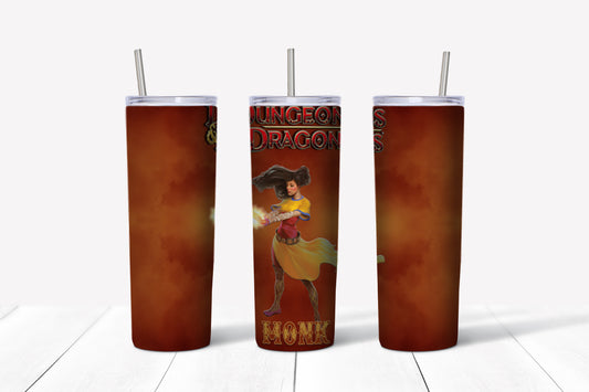 D&D - Monk 20 oz. Skinny Tumbler
