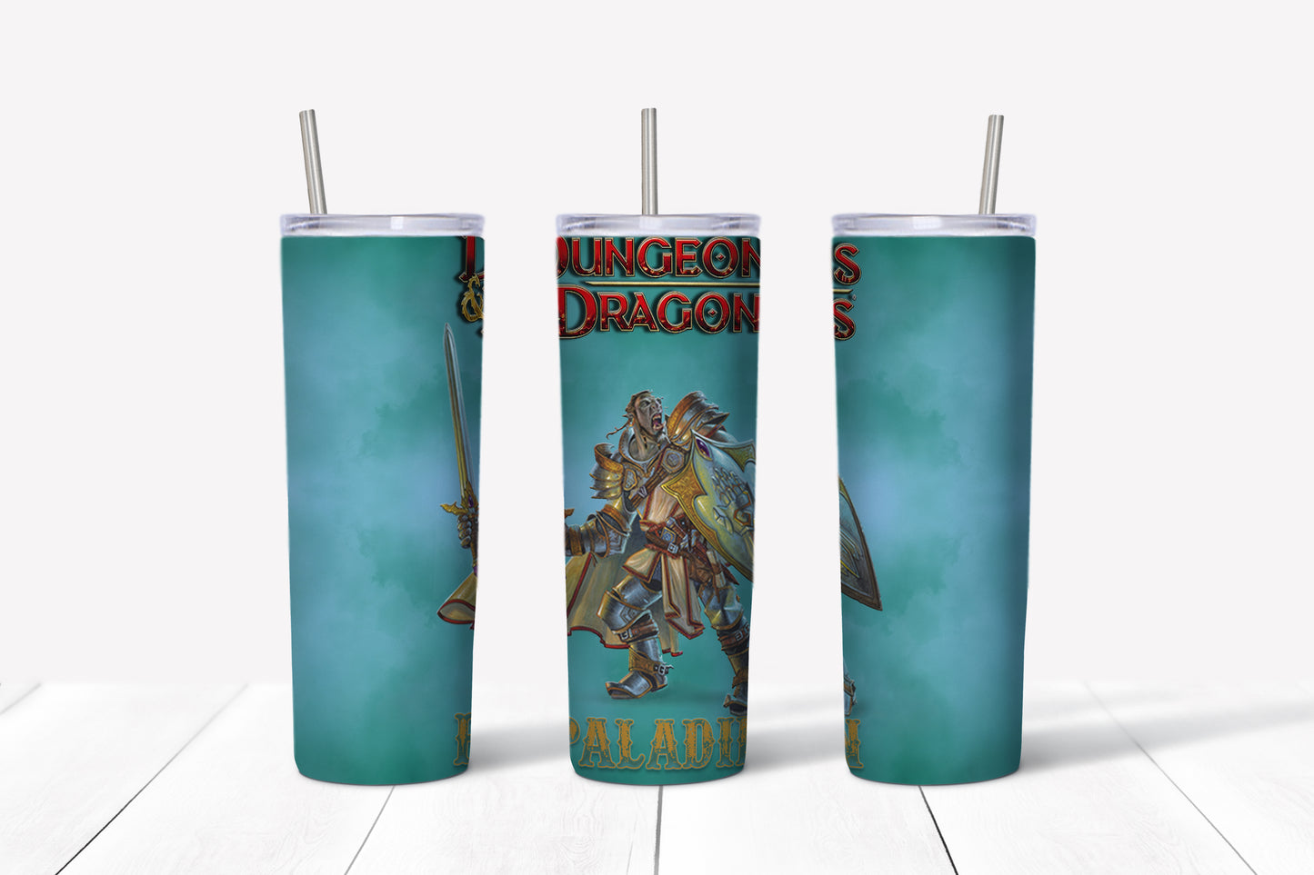 D&D - Paladin 20 oz. Skinny Tumbler