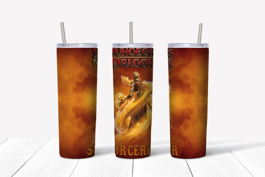 D&D - Sorcerer 20 oz. Skinny Tumbler