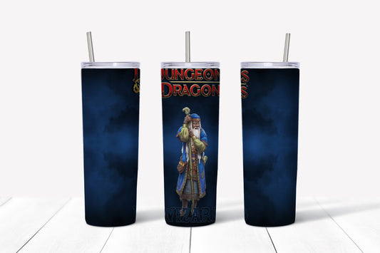 D&D - Wizard 20 oz. Skinny Tumbler