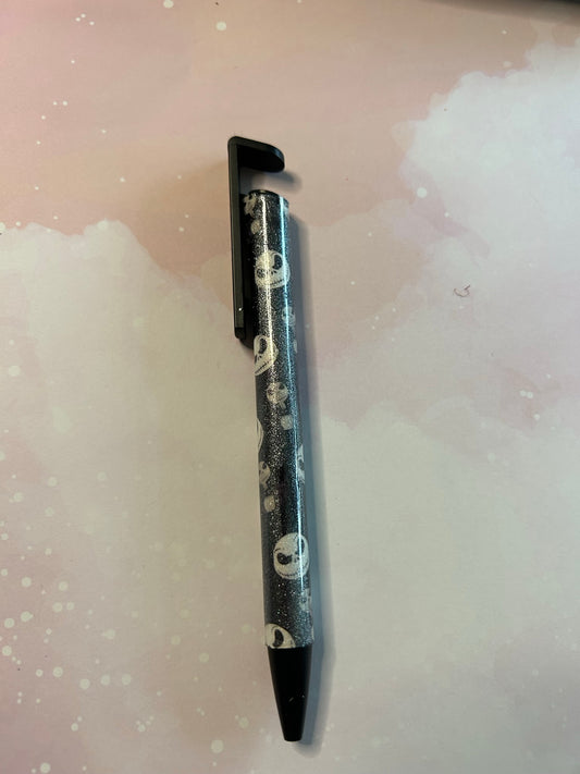 Shimmery Jack Skeleton Pen