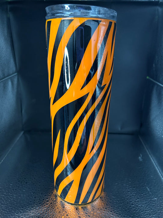 Eye of the Tiger 20 oz. Skinny Tumbler