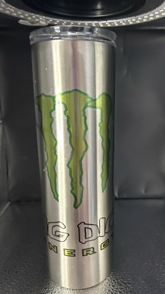 Monster D*ck Energy 30 oz. Skinny Tumbler