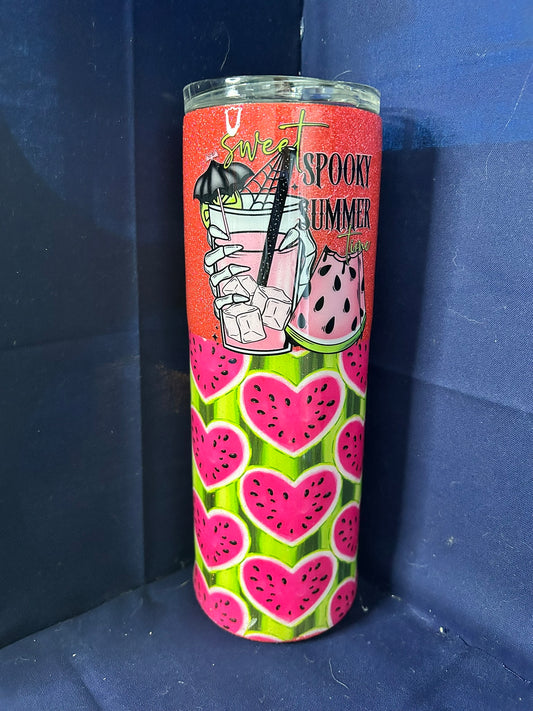 Sweet Spooky Summer Time 20 oz. Skinny Tumbler
