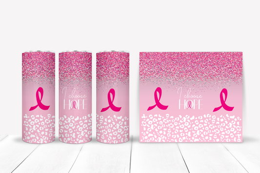 I Choose Hope 20 oz. Skinny Tumbler