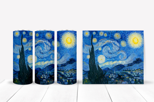 Starry Night 20 oz. Skinny Tumbler