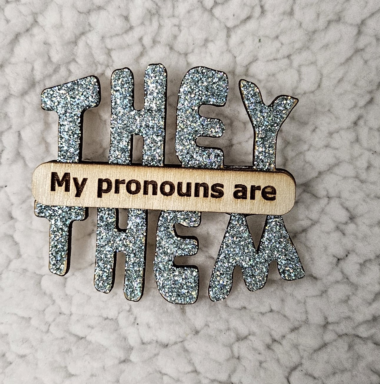 They/Them Pronoun Lapel Pins